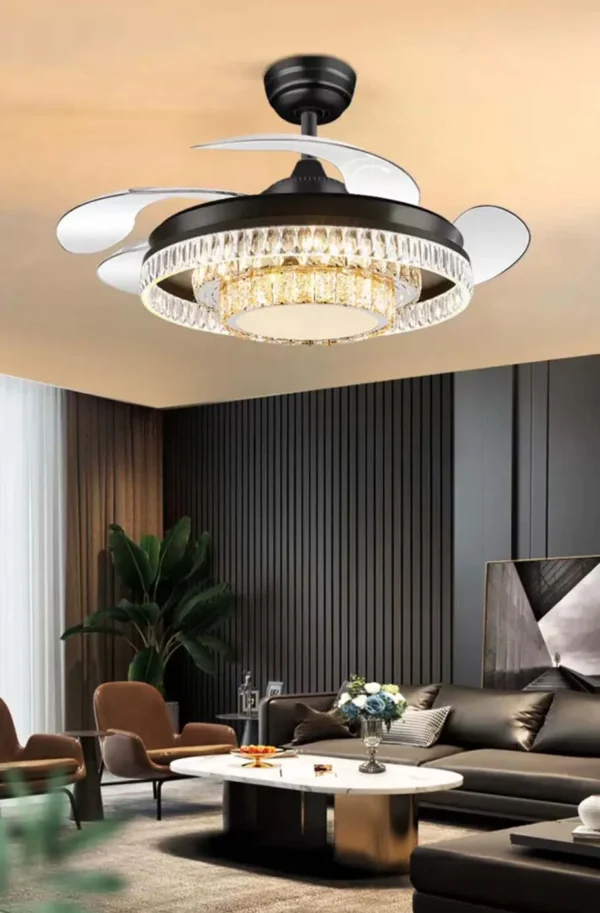 Ventilador de techo con lampara led - Imagen 3