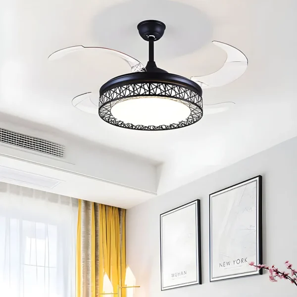 Ventilador de techo con lampara led - Imagen 5