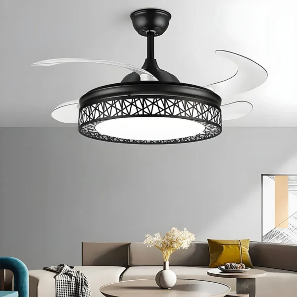 Ventilador de techo con lampara led - Imagen 3