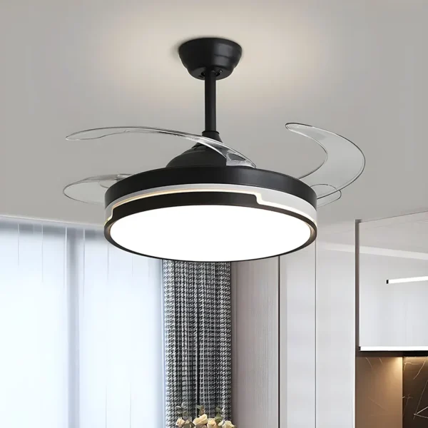 Ventilador de techo con lampara led - Imagen 4