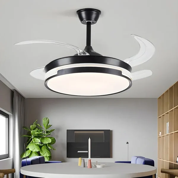 Ventilador de techo con lampara led - Imagen 5