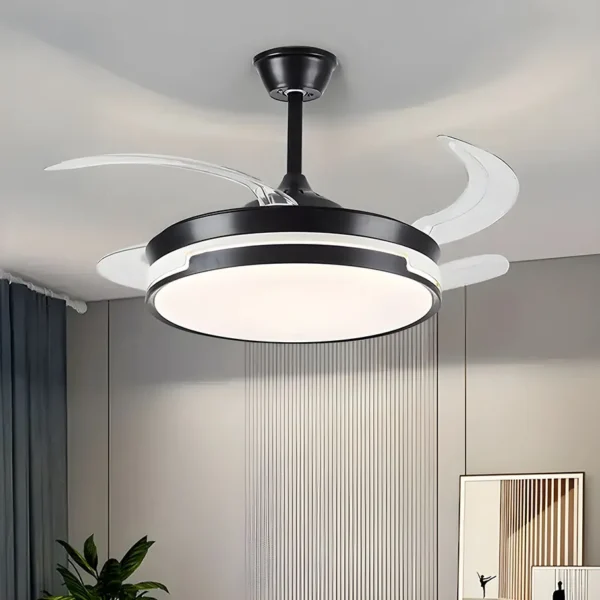 Ventilador de techo con lampara led - Imagen 2