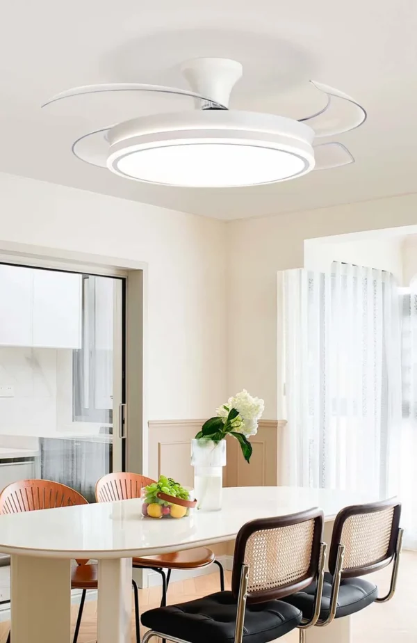Ventilador de techo con lampara led - Imagen 6