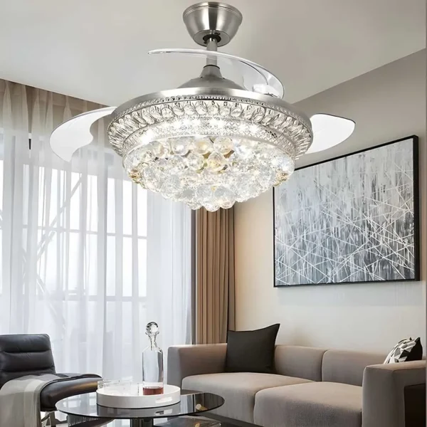 Ventilador de techo con lámpara led - Imagen 3