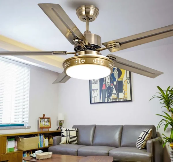 Ventilador de techo con luz led - Imagen 5