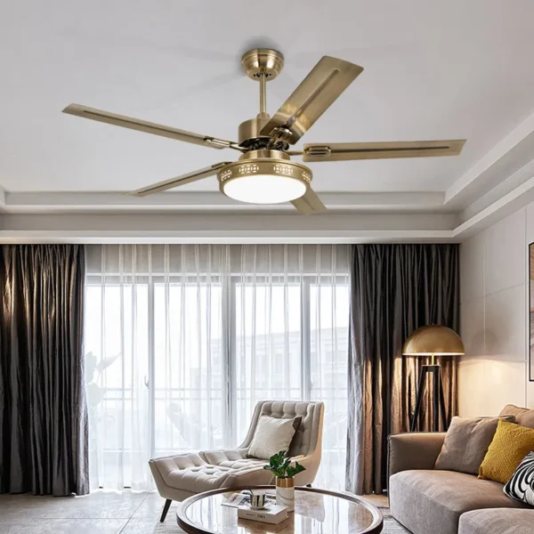 Ventilador de techo con luz led - Imagen 2