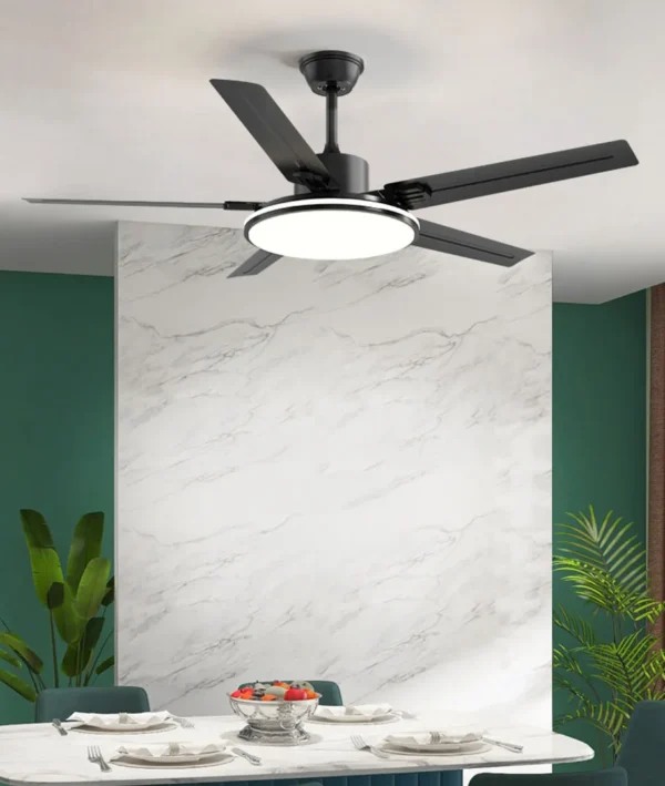 Ventilador de techo con luz led - Imagen 4