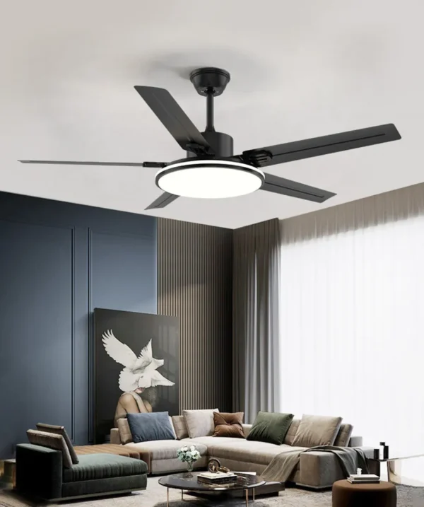 Ventilador de techo con luz led - Imagen 5