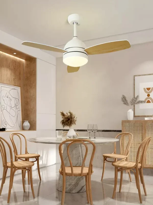 Ventilador de techo con lampara led - Imagen 6