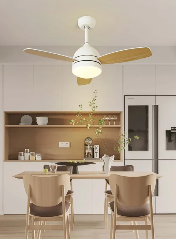 Ventilador de techo con lampara led - Imagen 7