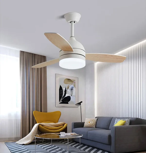 Ventilador de techo con lampara led - Imagen 2