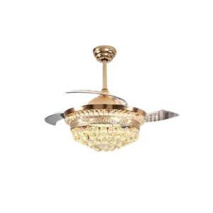 Ventilador de techo con lampara led
