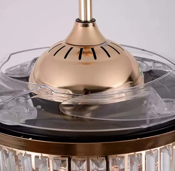Ventilador de techo con lampara led - Imagen 5