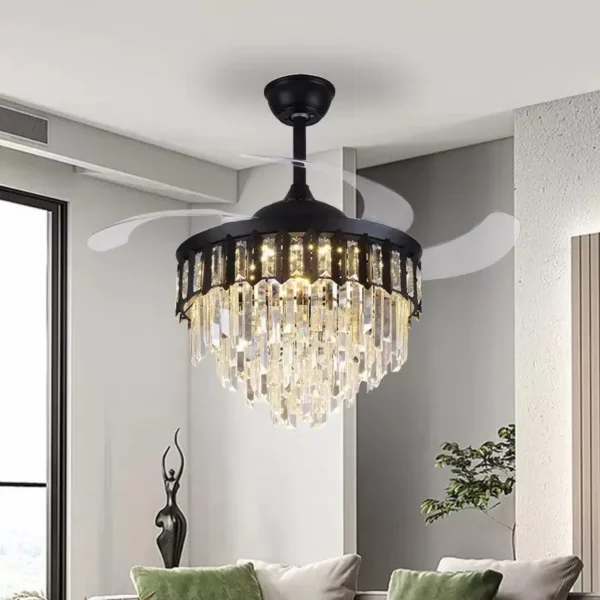 Ventilador de techo con lampara led - Imagen 3