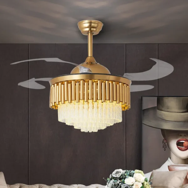 Ventilador de techo con lámpara led - Imagen 3