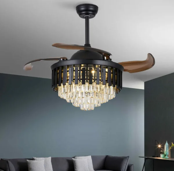 Ventilador de techo con lampara led - Imagen 5