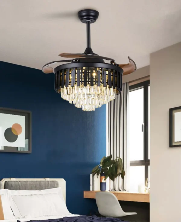 Ventilador de techo con lampara led - Imagen 7
