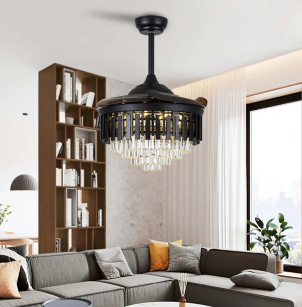Ventilador de techo con lampara led - Imagen 2