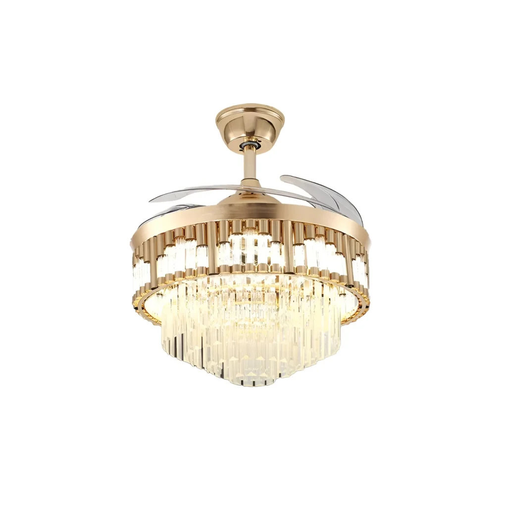 Ventilador de techo con lampara led