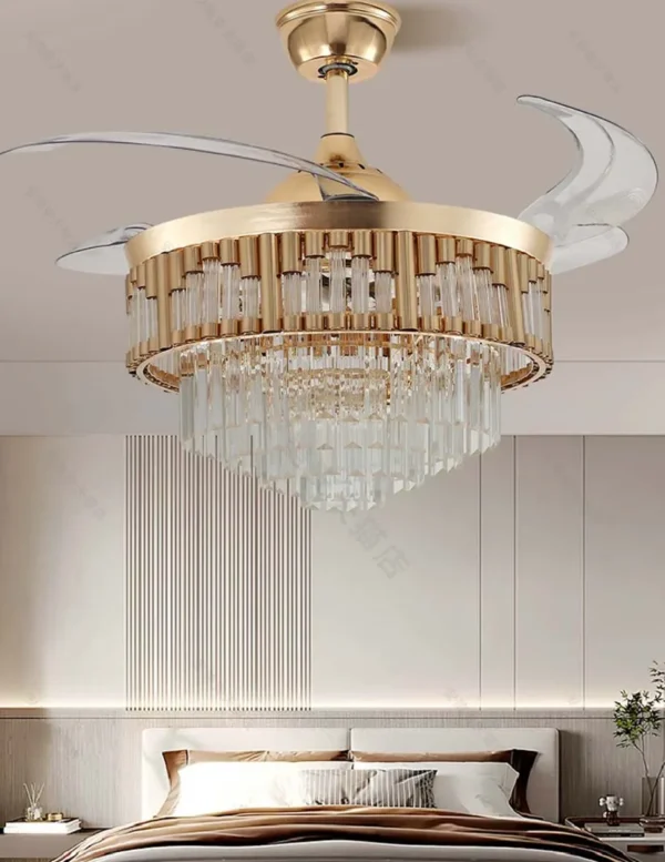 Ventilador de techo con lampara led - Imagen 5