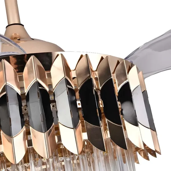 Ventilador de techo con lampara led - Imagen 4