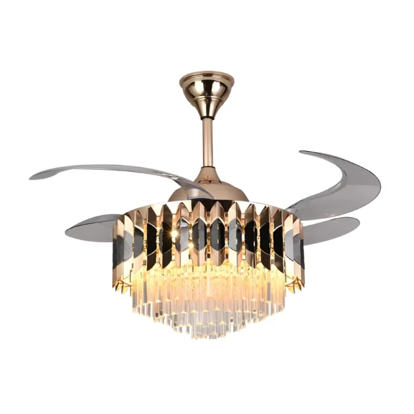 Ventilador de techo con lampara led - Imagen 5