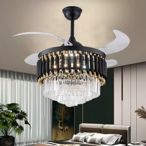 Ventilador de techo con lampara led - Imagen 7