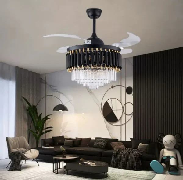 Ventilador de techo con lampara led - Imagen 2