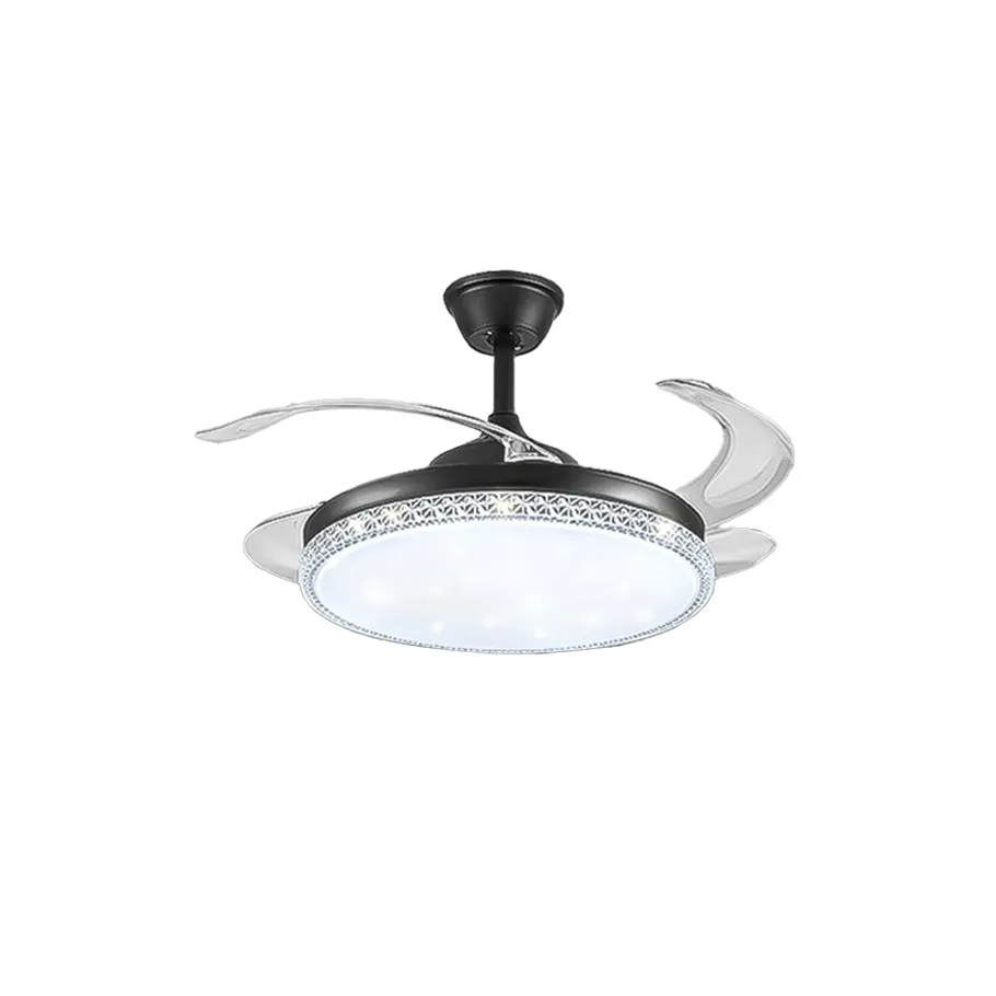 Ventilador de techo con lampara led