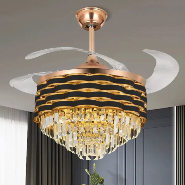 Ventilador de techo con lampara led - Imagen 2