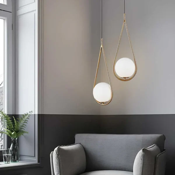 Lámpara led decorativa de techo colgante - Imagen 2