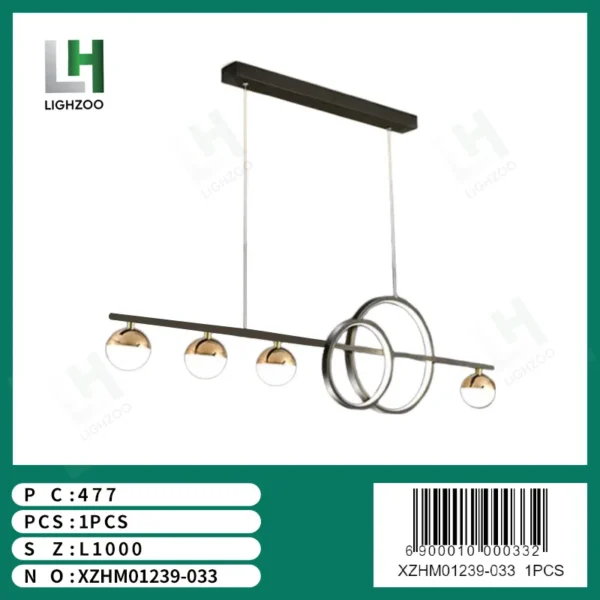 Lámpara decorativa de techo
