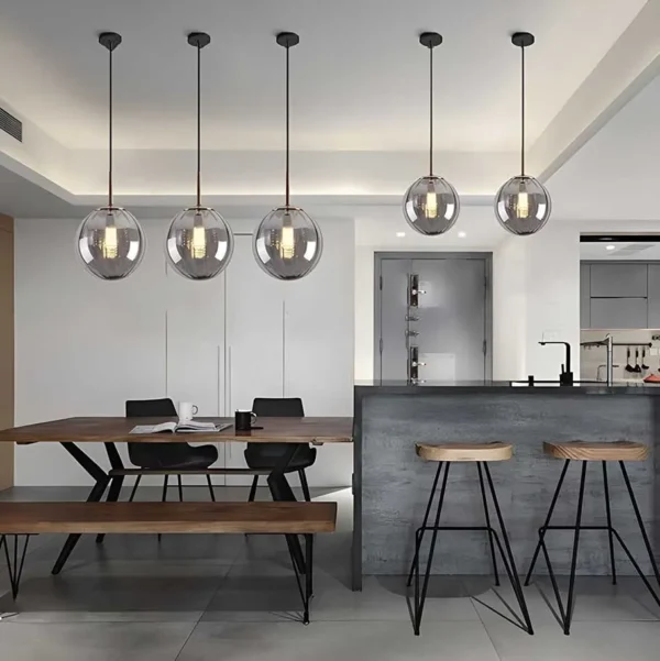 Lámpara led decorativa de techo colgante - Imagen 5