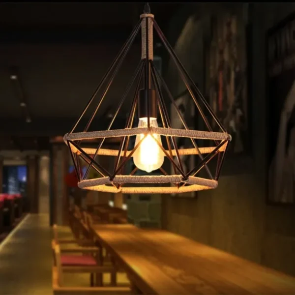Lampara led decorativa de techo - Imagen 3