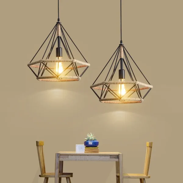 Lampara led decorativa de techo - Imagen 4