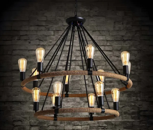 Lampara led de techo colgante - Imagen 2