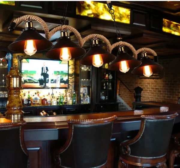 Lampara led decorativa de techo - Imagen 5