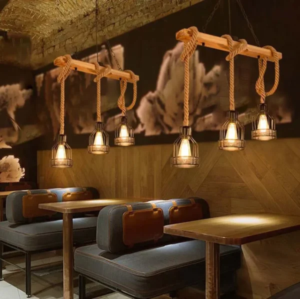 Lampara led decorativa de techo - Imagen 3