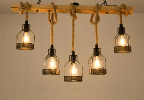 Lampara led decorativa de techo - Imagen 3