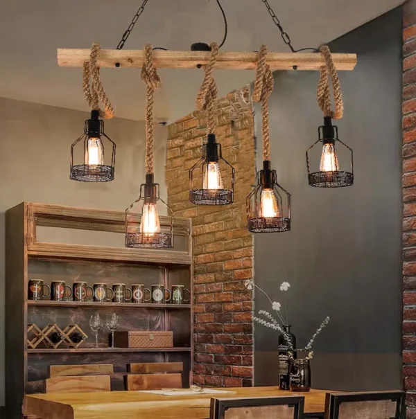 Lampara led decorativa de techo - Imagen 4