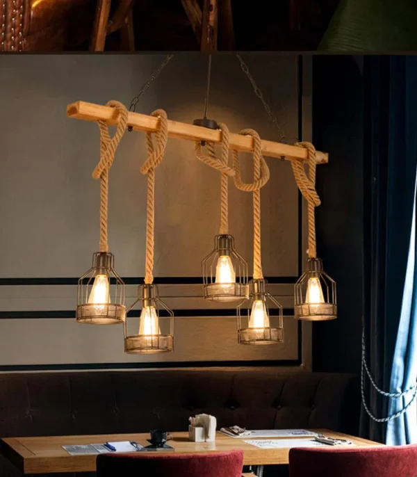 Lampara led decorativa de techo - Imagen 5