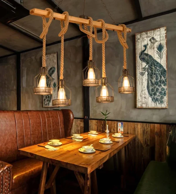 Lampara led decorativa de techo - Imagen 2
