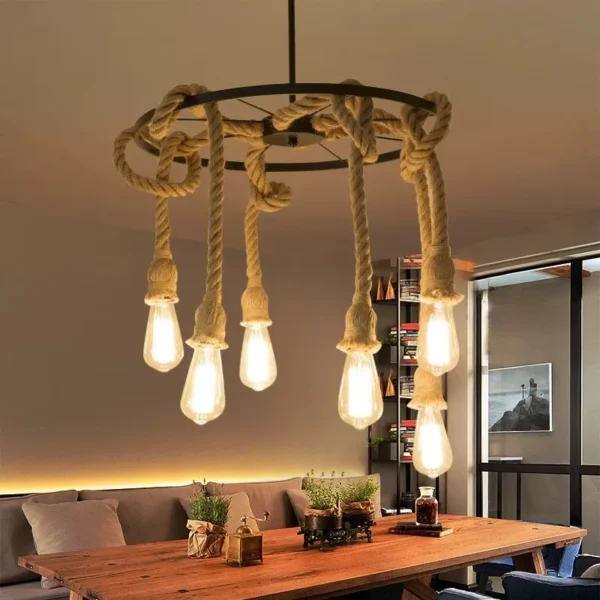 Lámpara led decorativa de techo colgante - Imagen 4