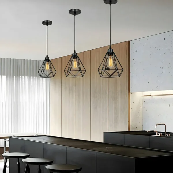 Lampara led de techo colgante - Imagen 4